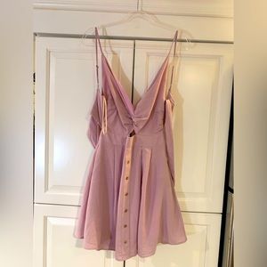 Cute violet summer romper